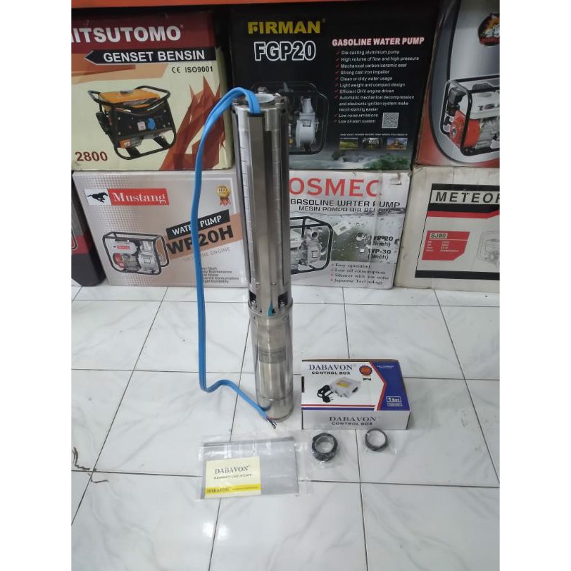 Pompa Satelite Stainless 4" 1Hp DABAVON