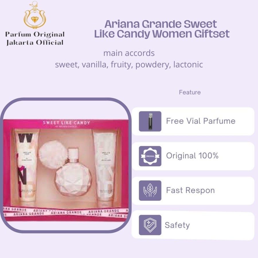 Parfum Parfume Perfume Asli Perawatan Kecantikan Original Import Branded Wanita Perempuan Cewek Aria