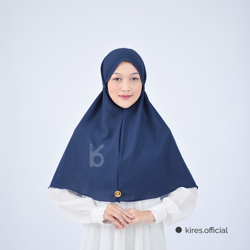 Jilbab Instan / Khimar Kerudung Bergo Diamond Size XL