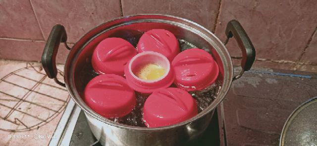 Silicone Egg Boil Cetakan Telor Tempat Rebus Telur Wadah
