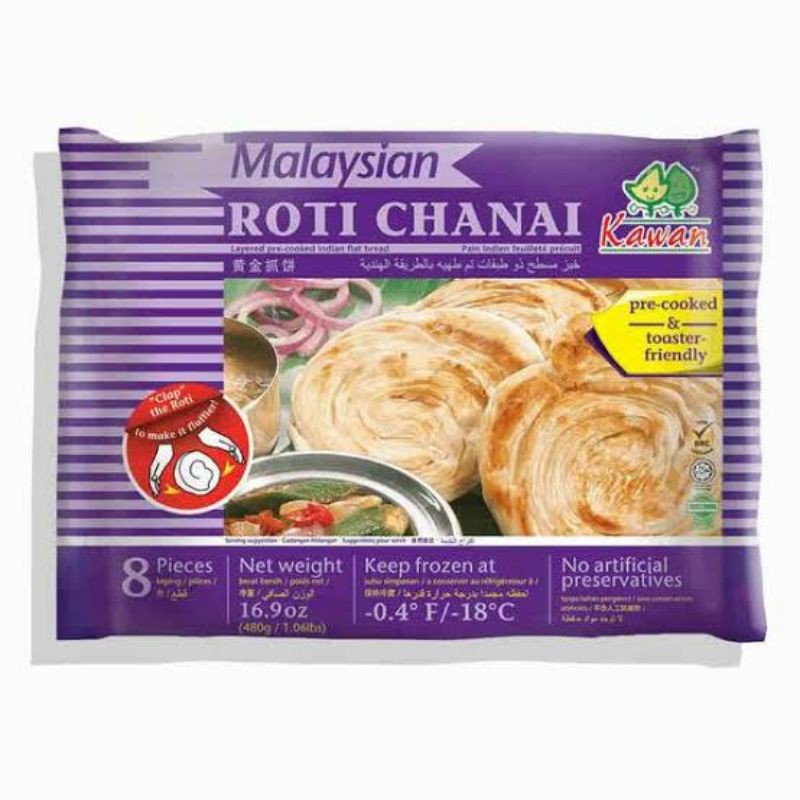 

KAWAN FOOD ROTI CANAI 480gr