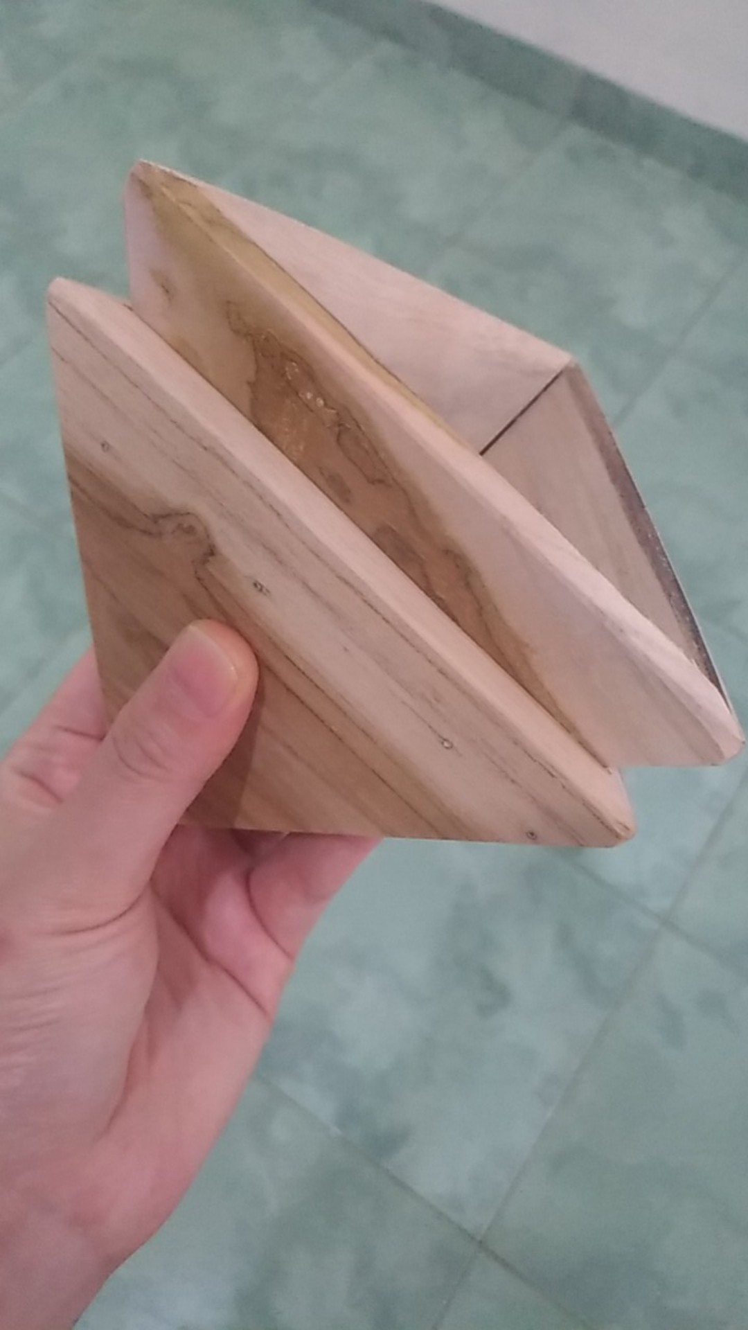 Ready 10cm Cetakan Bakcang Kuecang Kayu Jati 10cm Tanpa Alas