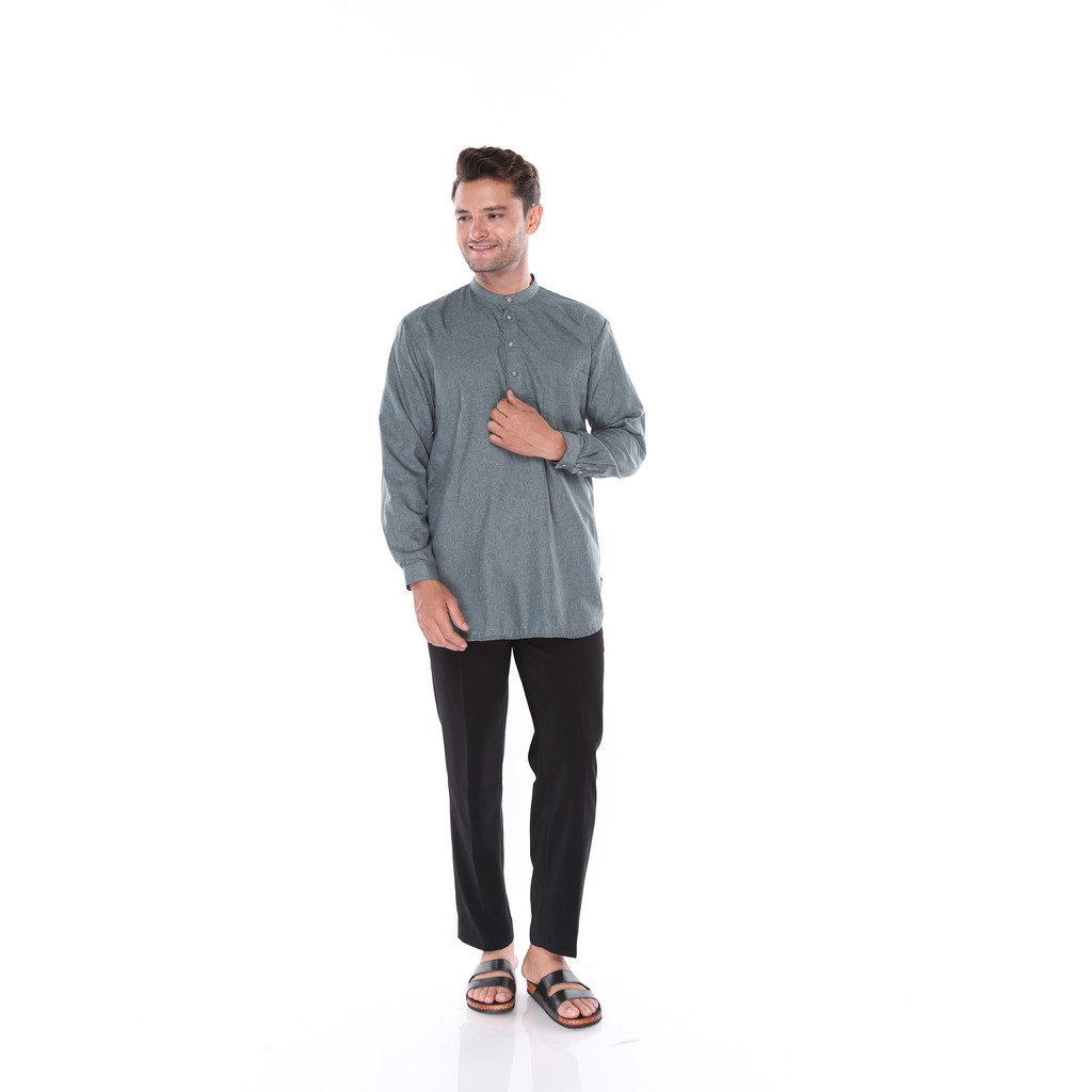 KURTA GAMIS IKHWAN SUNNAH PREMIUM HIJAU