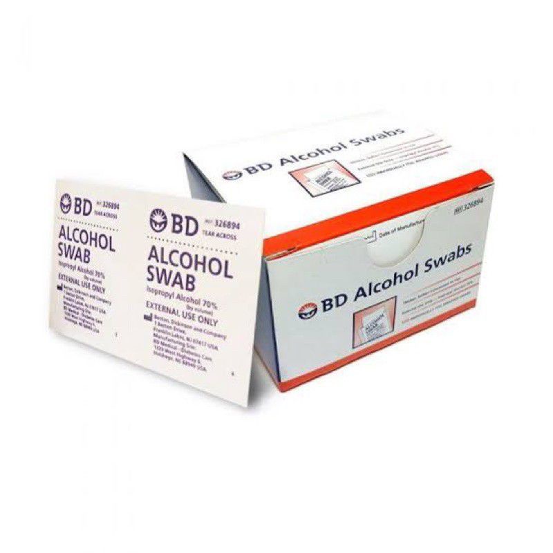alcohol swab bd / bd alcohol swab / tissue alcohol / alcohol swab murah