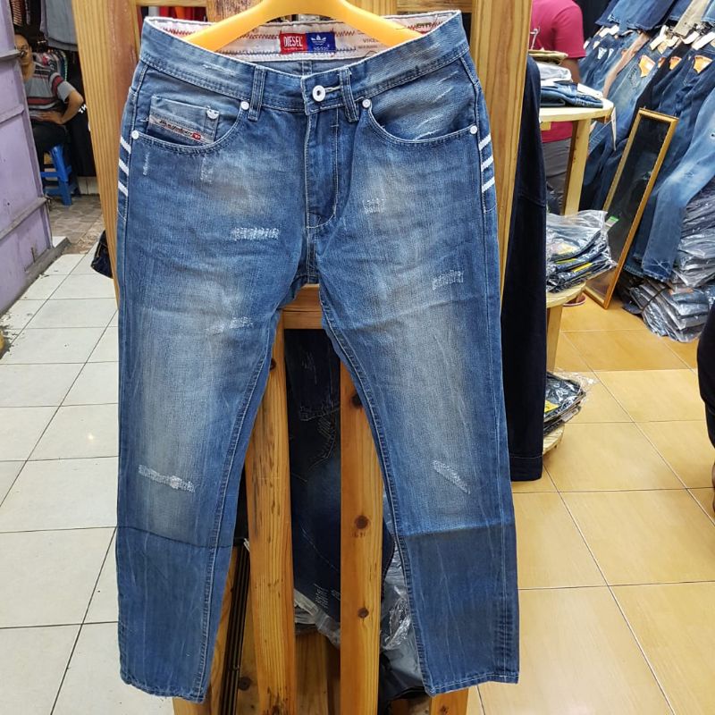 celana jeans panjang Adidas import original