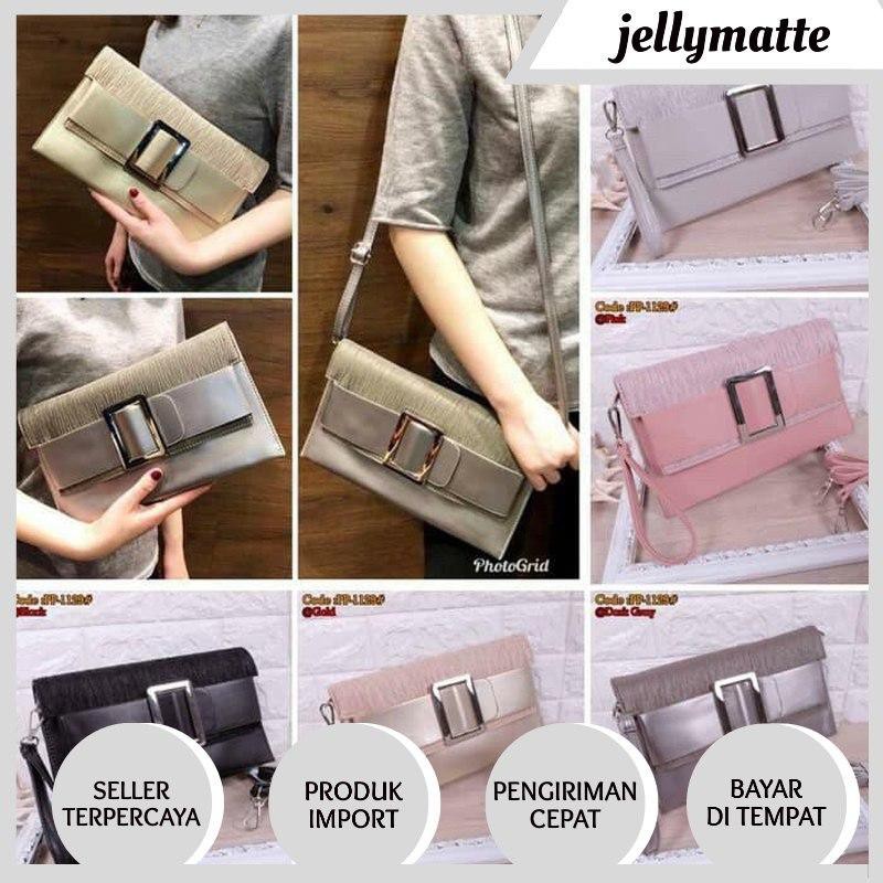 Dompet Clutch Wanita PP-1129 Tas Tangan Import - Handbag Korea - Tas Pesta Import MURAH JAKARTA