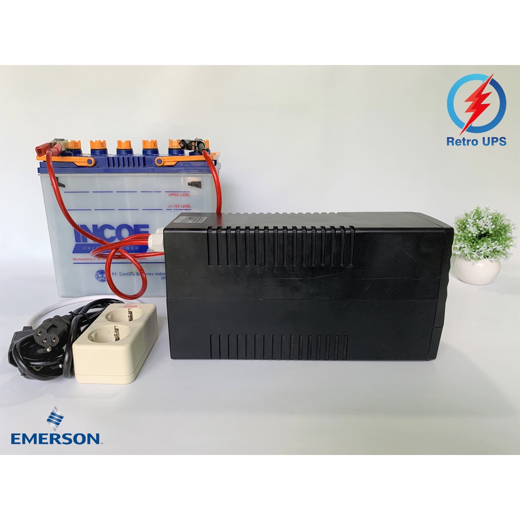 UPS Modifikasi Aki External Emerson Liebert PSA-600 BX 600VA 12V