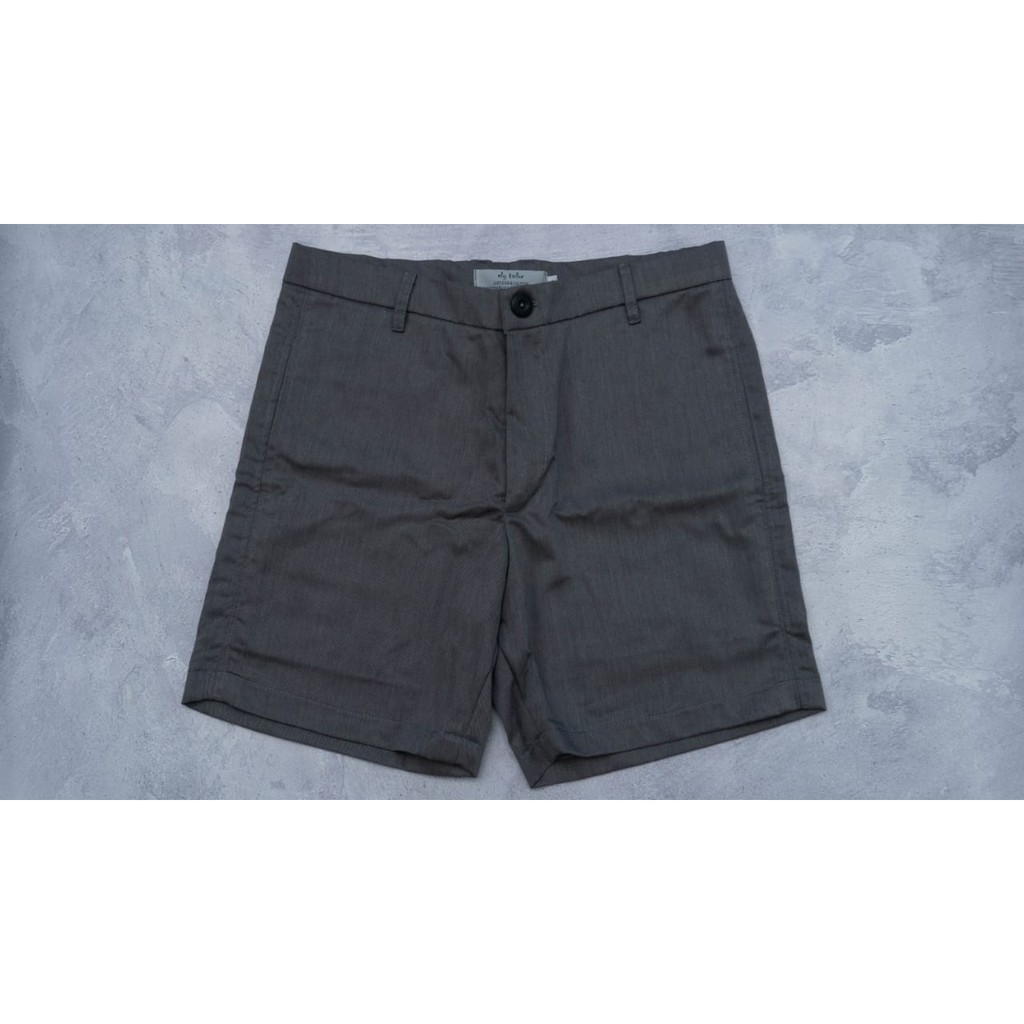 

Town shorts gray color