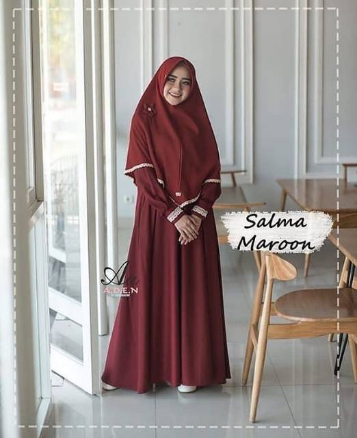 Salma Syari Vol 2 -DRESS MUSLIM -fashion wanita- baju wanita -baju gamis -dress -gamis -gamis wanita