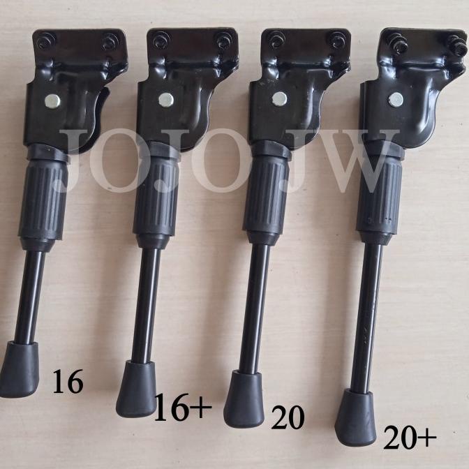 Promo Awal tahun jagang jagrak standar samping sepeda lipat 16 18 20 plus 2 baut Promo Awal tahun