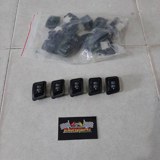 Saklar On off dim lampu motor honda