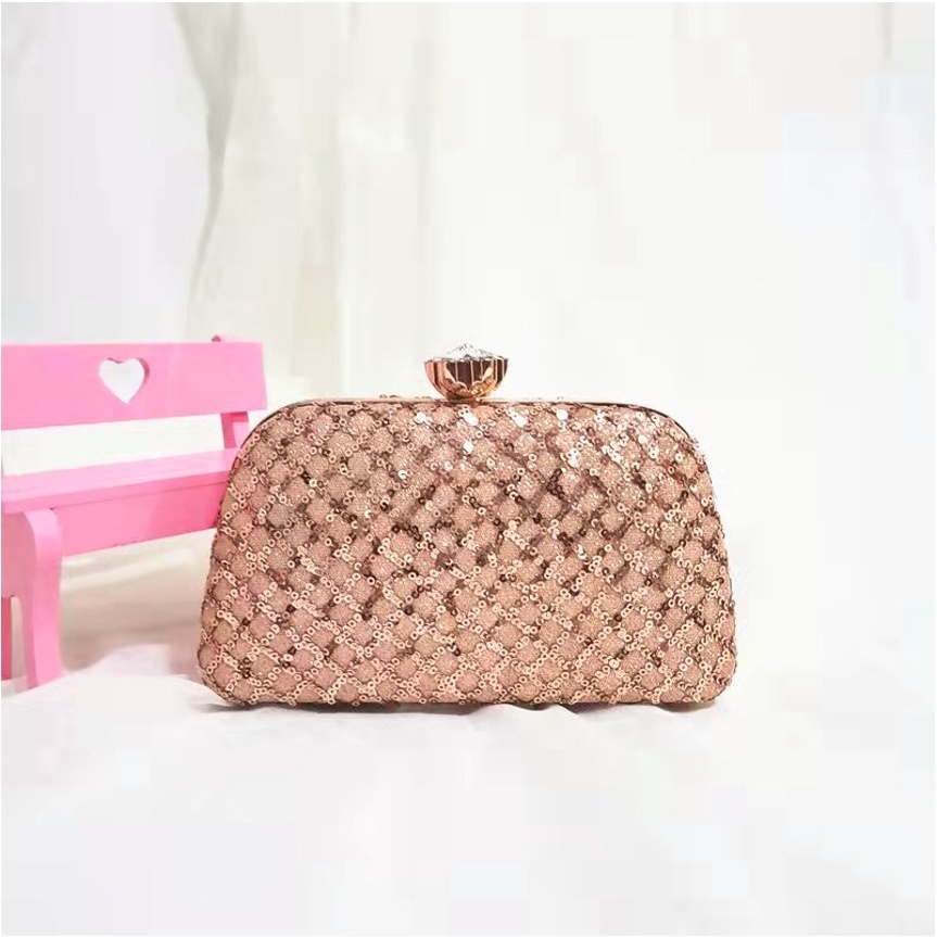 BJ81950 - BLACK/GOLD/GRAY/RED/SILVER - TAS PESTA CLUTCH WANITA FASHION IMPORT MODIS ELEGAN TERMURAH TERLARIS TERBARU BAGSTORE JAKARTA TAS BATAM GT1950