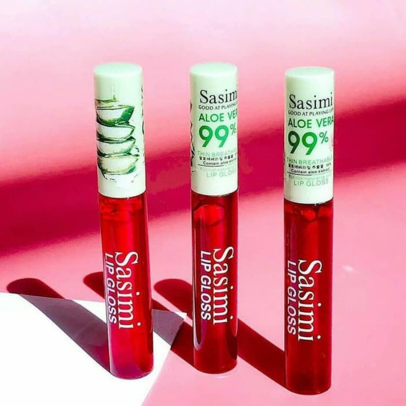 Lip tint Sasimi Aloe Vera/Lip Gloss Aloe Vera