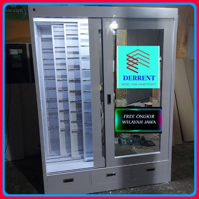 lemari hijab sliding