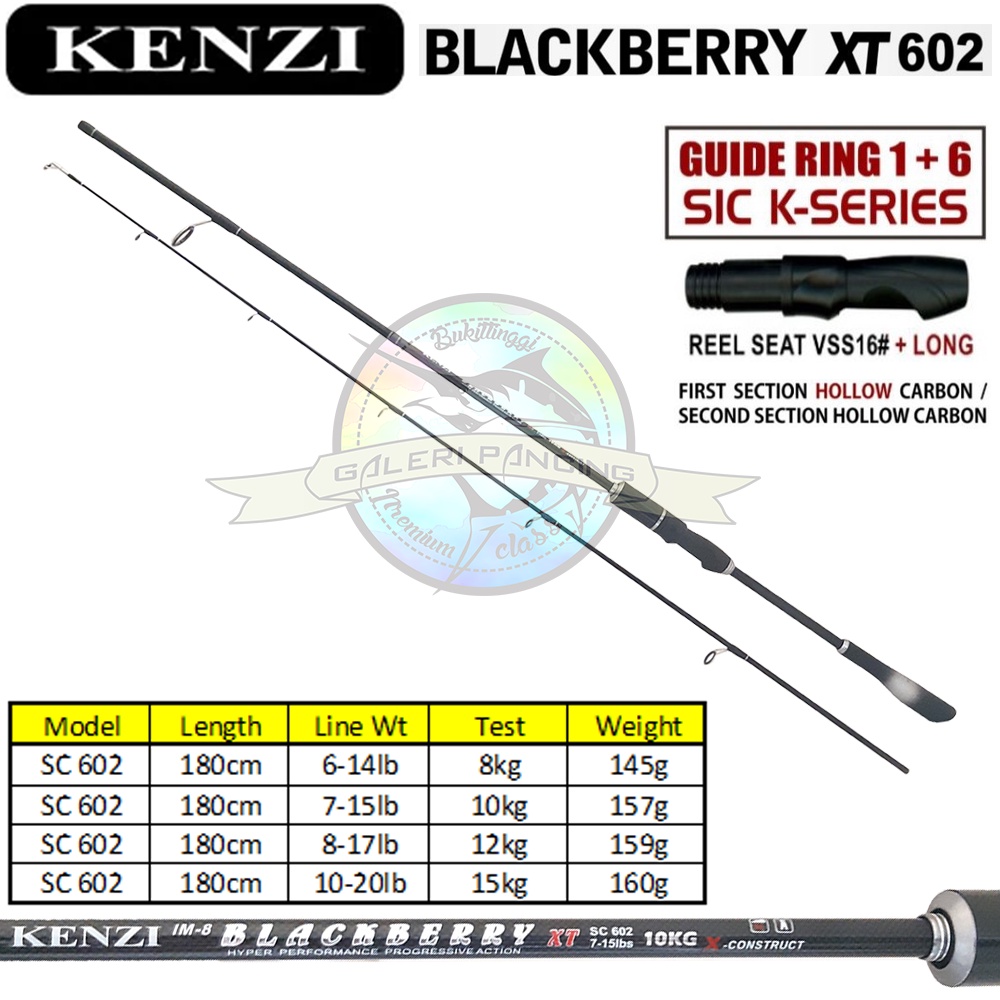 Joran Pancing Kenzi Blackberry XT 602 180cm