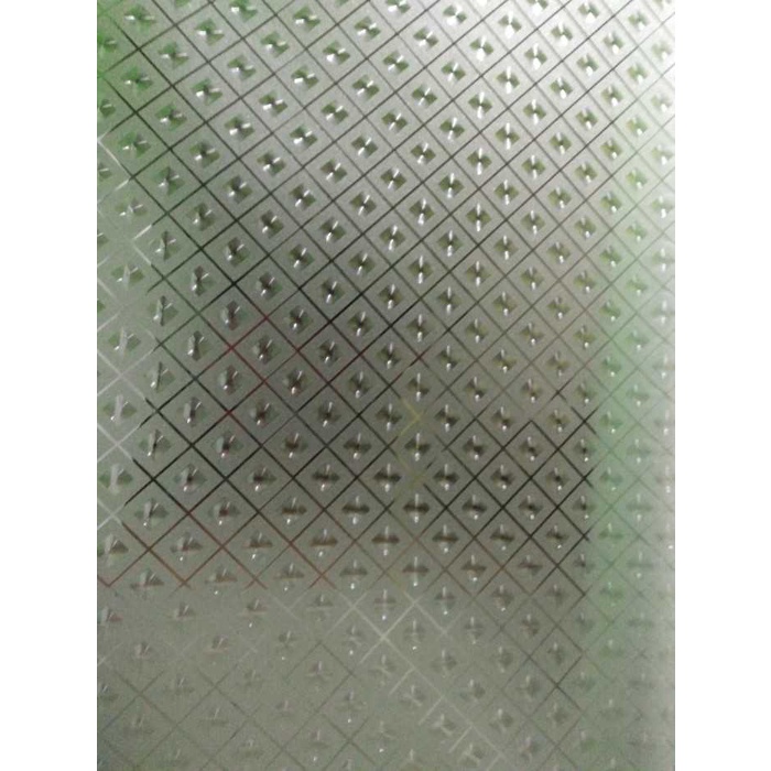 sandblast/stiker kaca motif