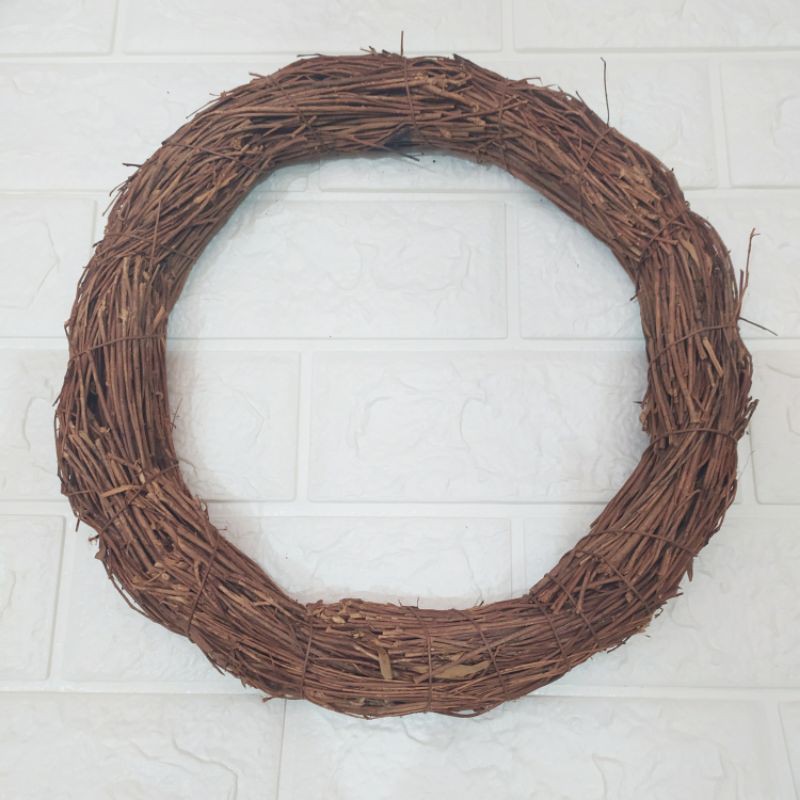 (D.40) Ranting Kering Hias Ranting Wreath Ranting Pohon