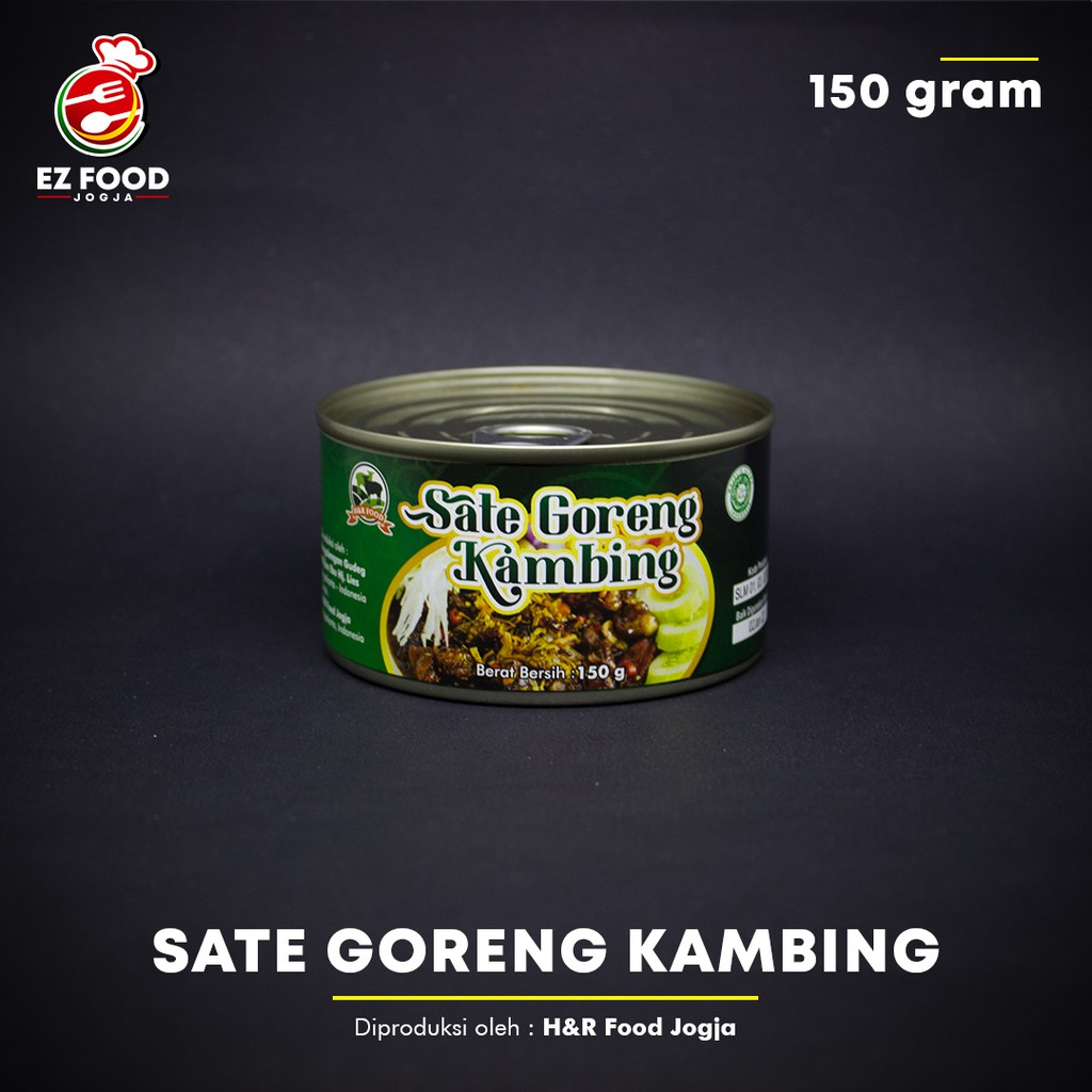 

Sate Goreng Kambing H&R Food Makanan Kaleng Ez Food Jogja