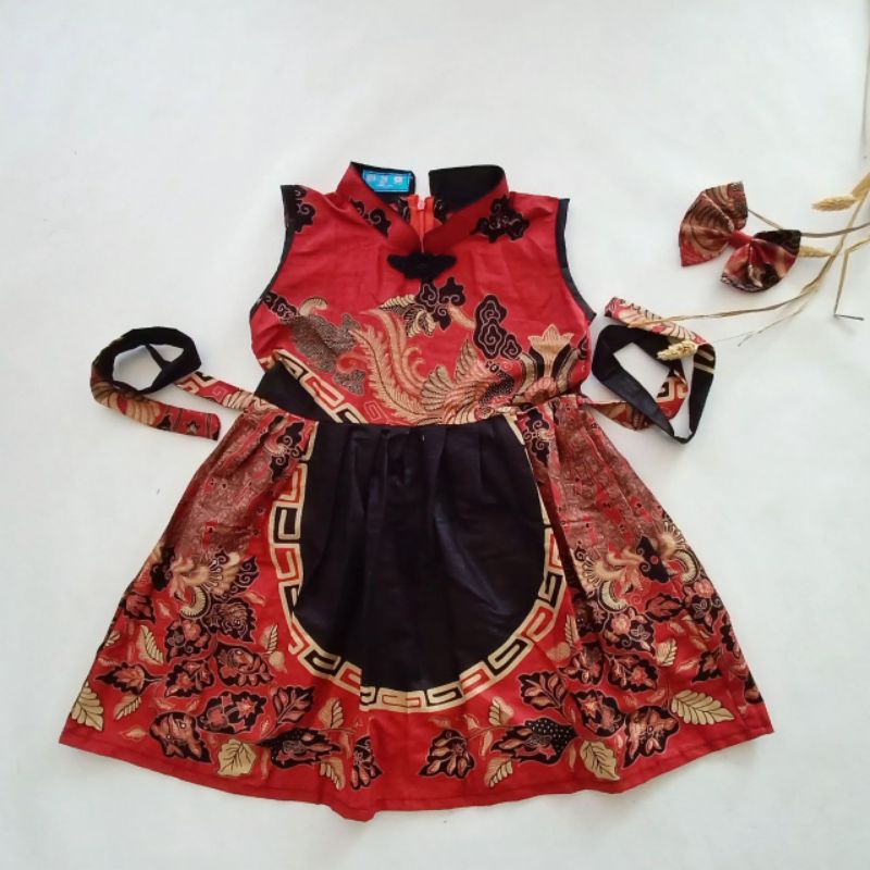 CHEONGSAM COUPLE FAMILY SET LI WEI / CHEONGSAM BATIK IMLEK / QIPAO BATIK COUPLE / BATIK SARIMBIT / B