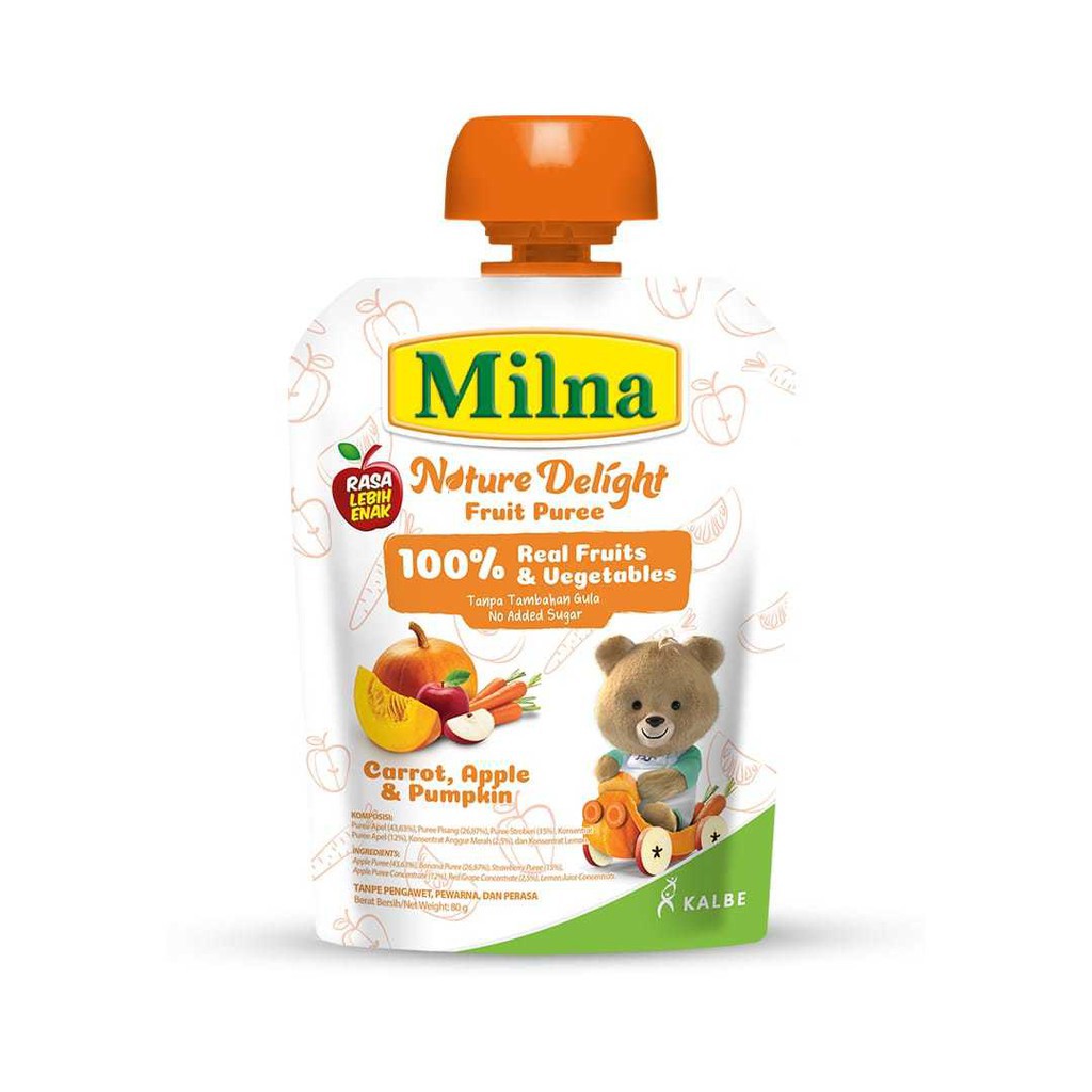 Milna Nature Delight 80 Gram - Kabakids Store