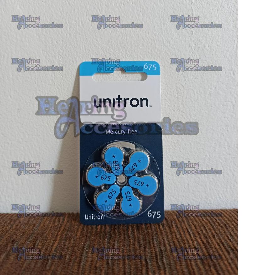EXCLUSIVE!Baterai Alat Bantu Dengar Free Mercury dari PowerOne - Unitron U675|RA8