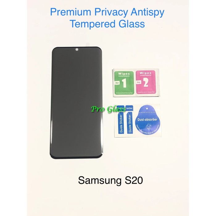 Samsung S20 / S20 PLUS / S20 ULTRA FULL Cover Privacy Anti Spy Magic Glass Tempered Glass