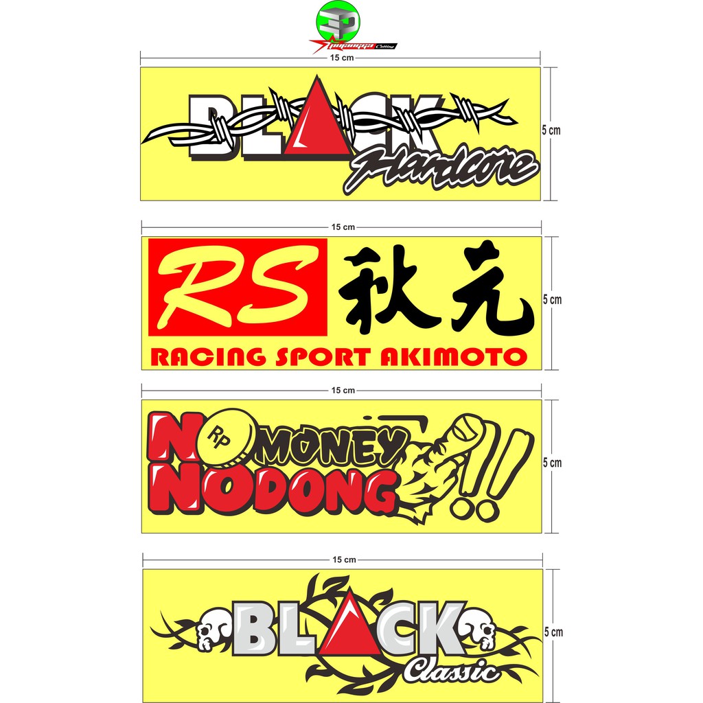 

CUTTING STKER ( CETAK CUTTING STIKER FREE DESIGN ) BERBAGAI UKURAN DAN WARNA