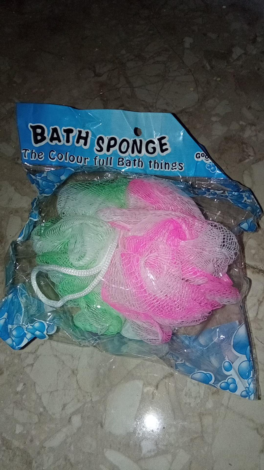 Spon Mandi / Bath Sponge / Spons Mandi Mekar 15 Gr/ Shower Puff Ak ❤ Ewalook ❤
