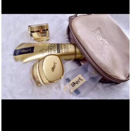 B Erl Cosmetics Lightening Series Paket Skincare BPOM Pencerah Wajah Glowing Anti Aging