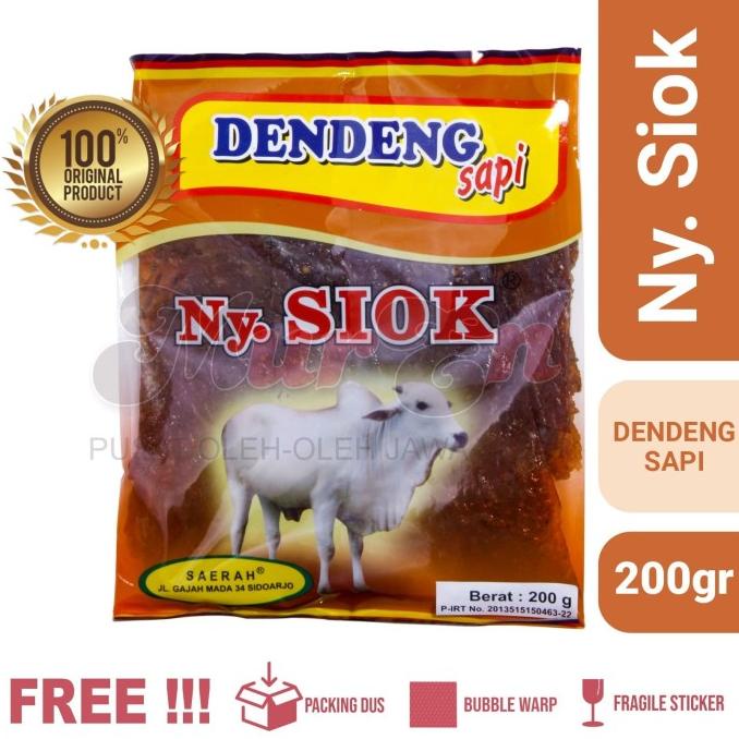 

Dendeng Sapi Ny Siok Mur En