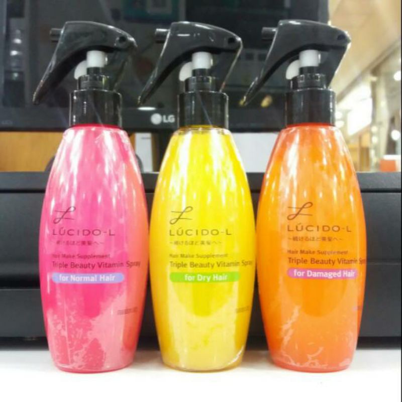 Jual LUCIDOL Hair Vitamin Spray 200ml Shopee Indonesia