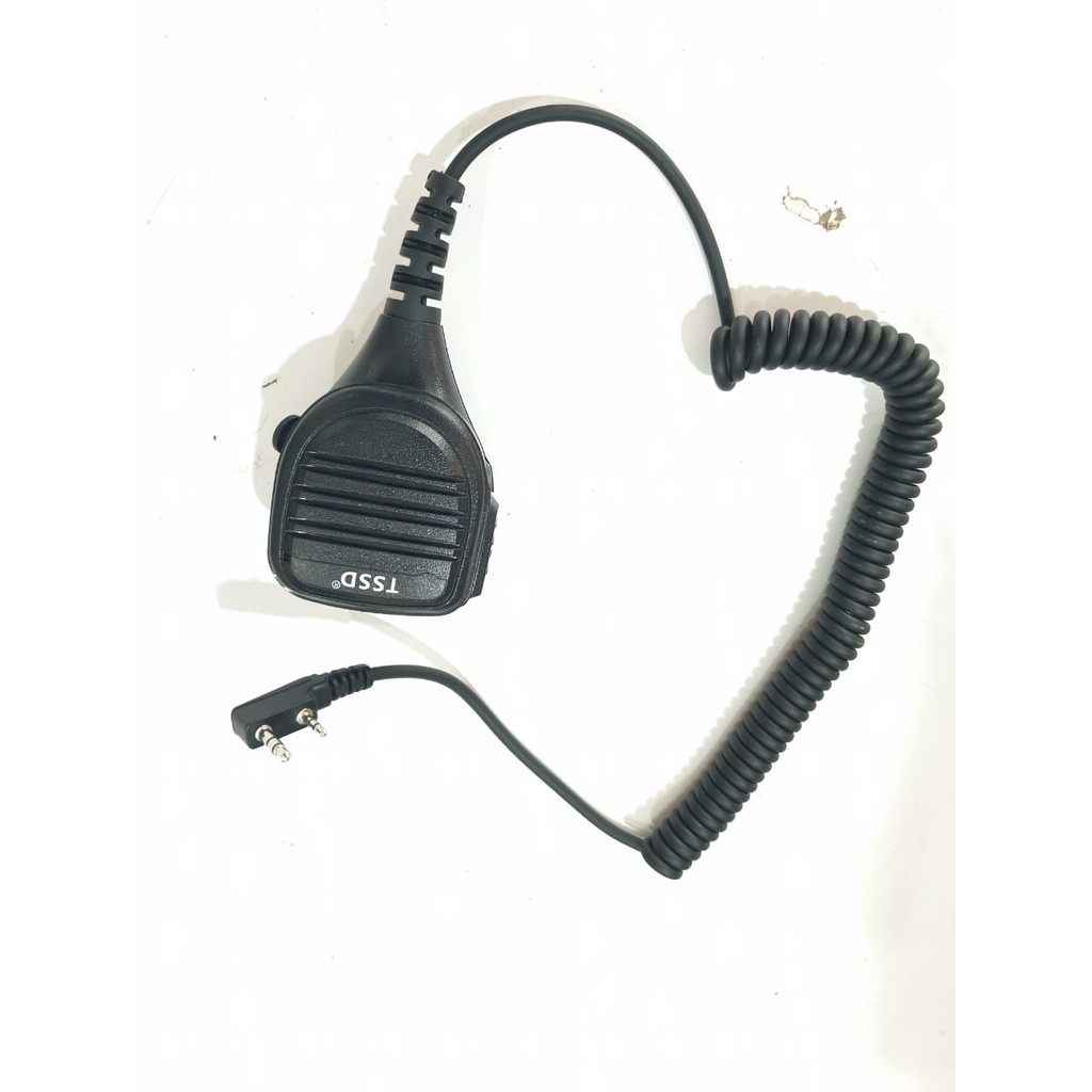 Speaker Microphone Extra Mic for Handy Talkie TSSD Walkie Talkie port K-Plug