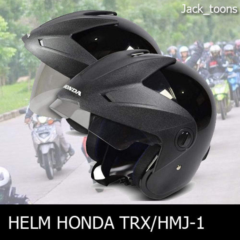 HELM HMJ ORIGINAL HELM HONDA MOTOR GOJEK GRAB HELM INK HELM KYT RETRO Best Quality