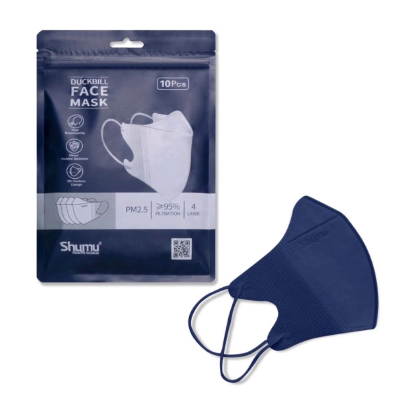 Masker SHUMU Premium Duckbill 4Ply