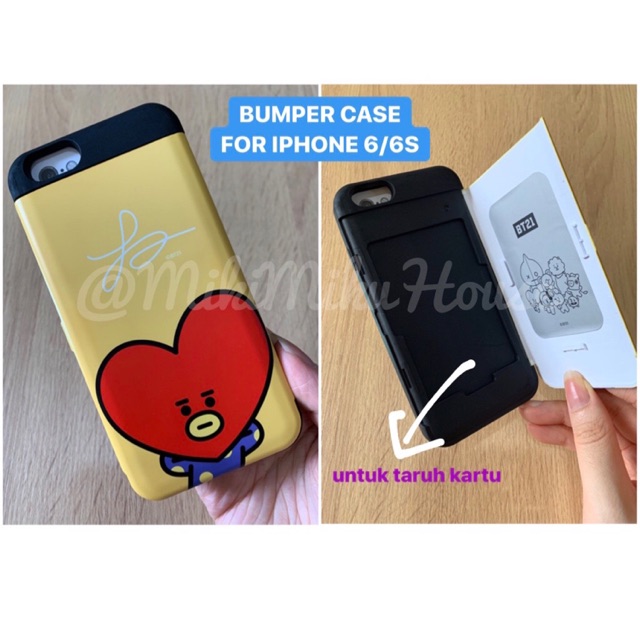{READY KIRIM} BT21 BUMPER CASE / BT21 IPHONE CASE / BT21 SAMSUNG CASE / BT21 ANDROID CASE