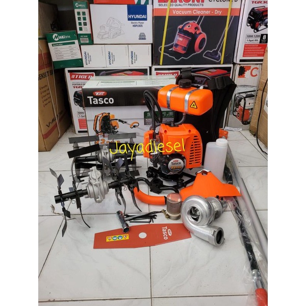 Paket 4in1 Mesin Potong Rumput TASCO 2Tak