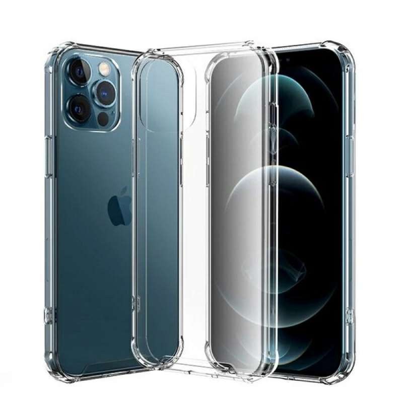 Case Anti Crack Transparant iPhone Xs Max 11 12 13 Plus Mini Pro Max Casing Softcase Original King Kong Armor Aksesoris Handphone HP OCEANMART OCEAN MART Murah Grosir