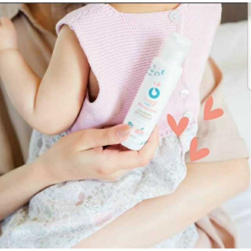 Ougi Baby Laundry Detergent 60ml / sabun cuci baju bayi travel size 60ml
