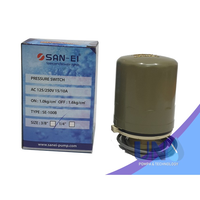 Otomatis Pressure Switch SanEi Original 1/4 inch atau 3/8 inch