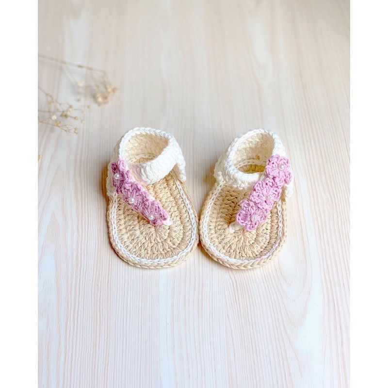 sandal rajut bayi prewalker. neychan