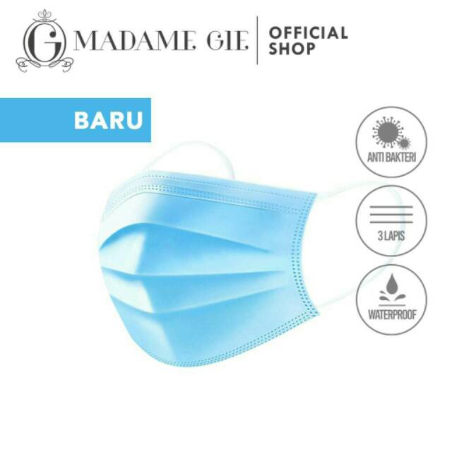 ☃️Cutezz_ching1☃️Madame Gie Safety You Face Mask 3 Ply (1pc/satuan)