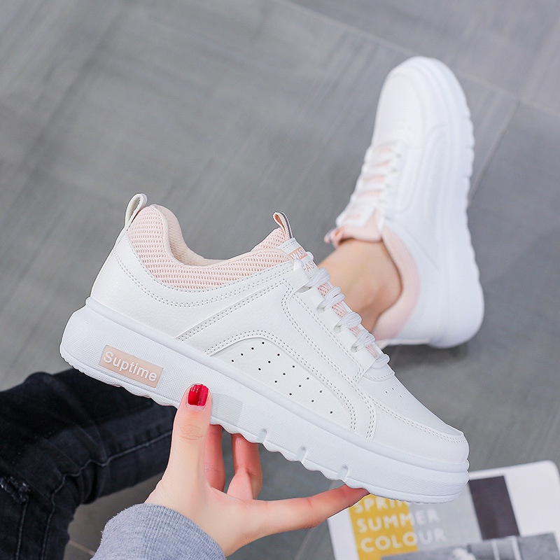 Favorite &quot;FREE BOX&quot; (Size 37 - 41) Sepatu Wanita Sneakers Bertali Kasual Fashion Shoes Import Premium Quality 9004