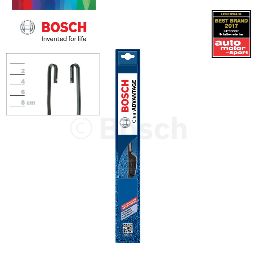 Bosch Wiper Frameless Clear Advantage 20"