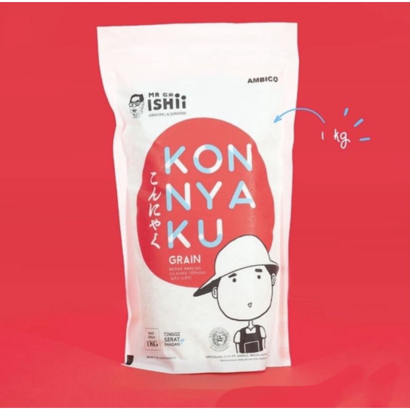 

Mr. Ishii Beras Shirataki 1kg