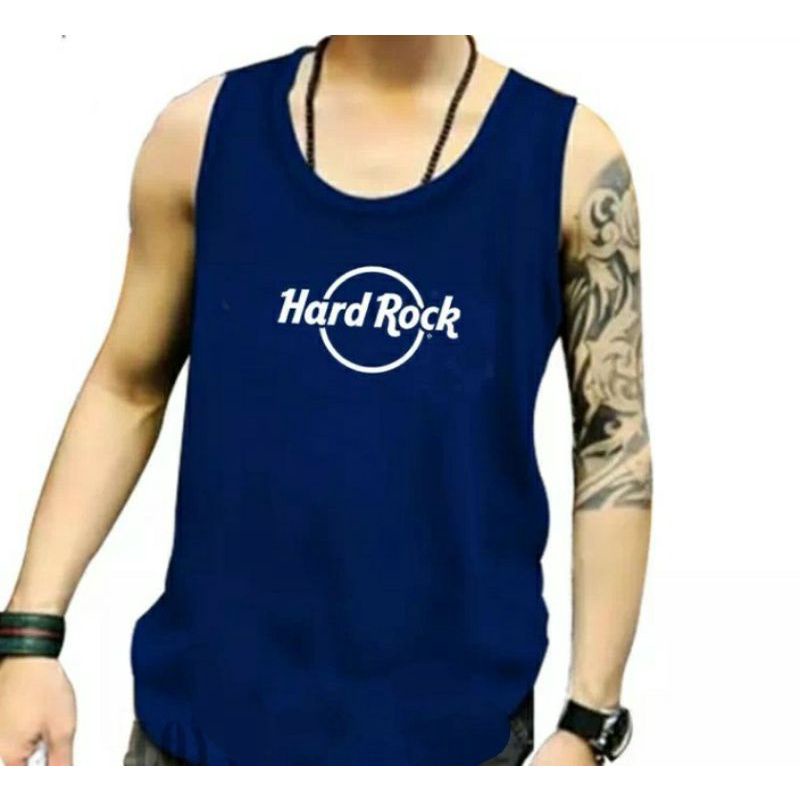 KAOS SINGLET DISTRO PRIA DEWASA MOTIF HARD ROCK