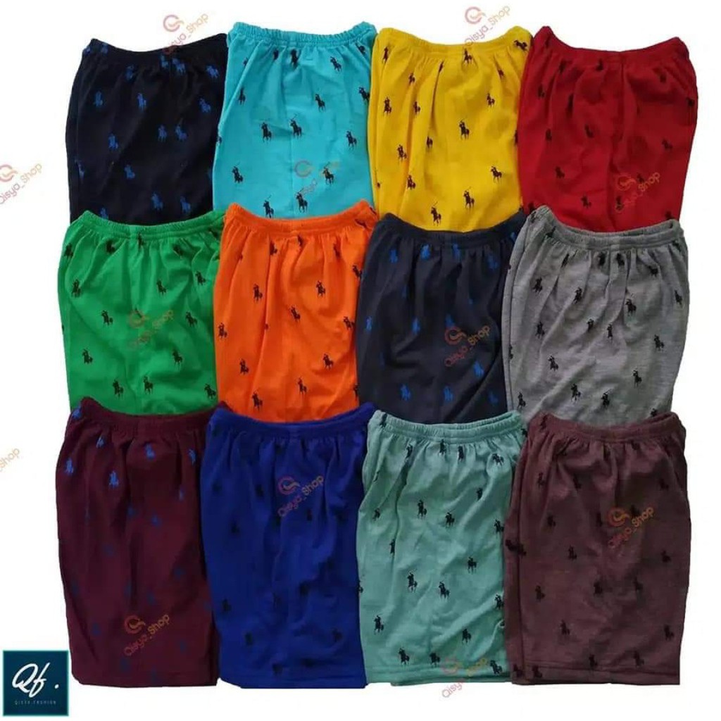 celana anak motif polo usia 1-3 tahun murah-1