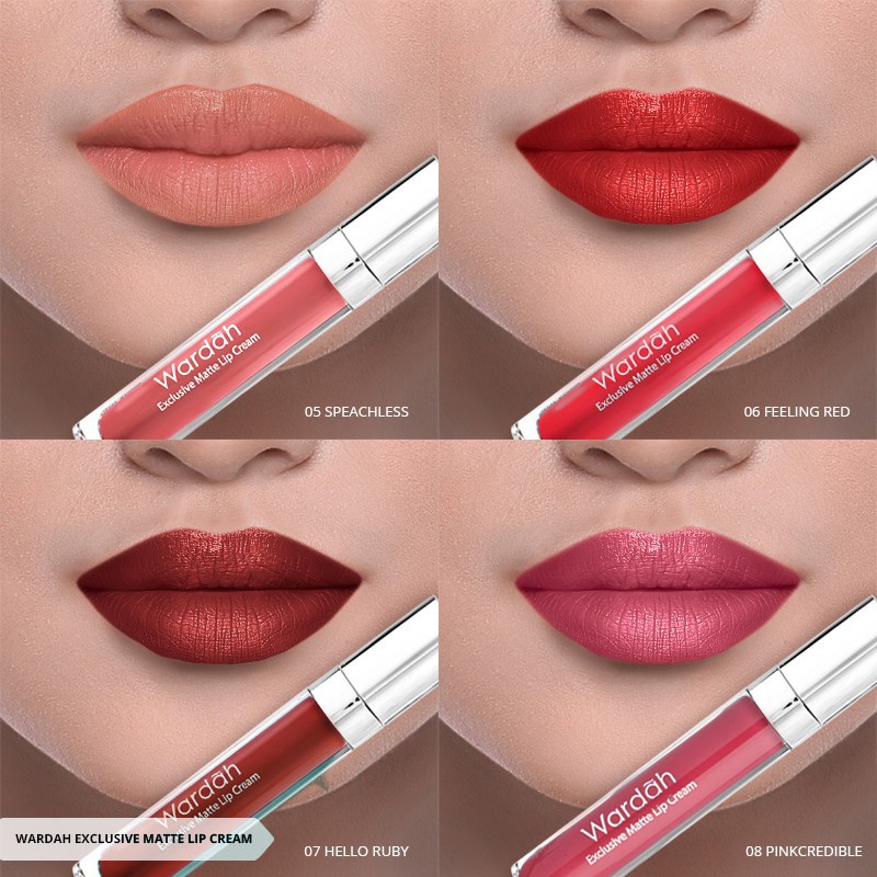 WARDAH EXCLUSIVE MATTE LIP CREAM 4GR