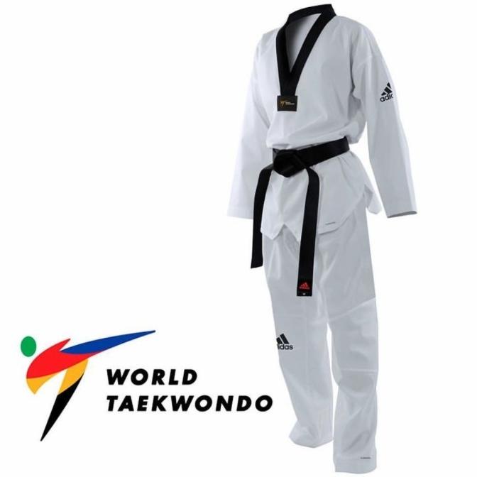 Dobok Adidas Fighter New Taekwondo Beladiri