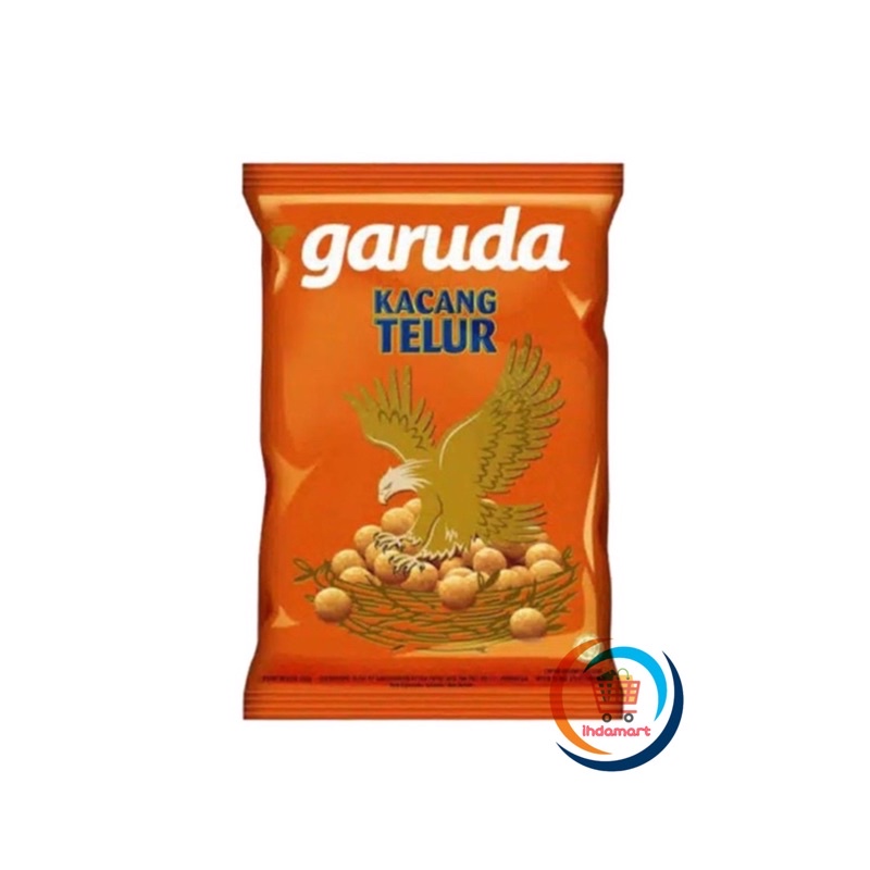 

Kacang Telur Garuda 19 gr 1 Renceng Isi 10 pcs