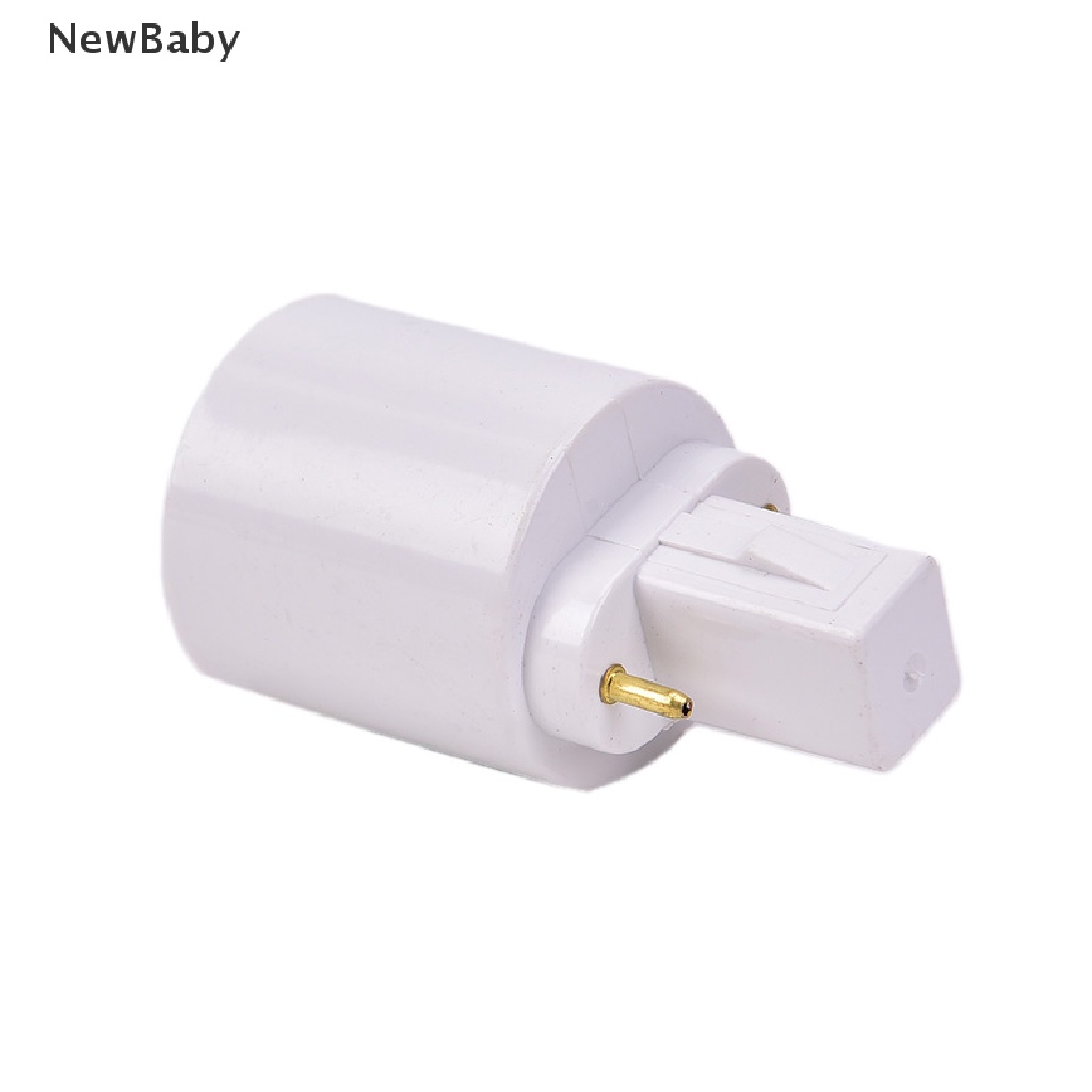 Newbaby Adapter Konverter Fitting Bohlam Lampu Halogen LED G23 Ke E27 E26